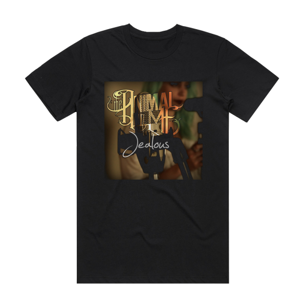 The Animal in Me Jealous Album Cover T-Shirt Black