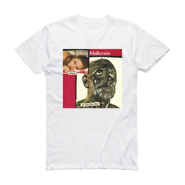 Stephen Malkmus Jenny And The Ess Dog Album Cover T-Shirt White
