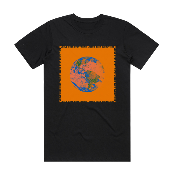 planetboom Jesus Over Everything Album Cover T-Shirt Black – ALBUM ...