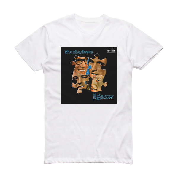 The Shadows Jigsaw Album Cover T-Shirt White