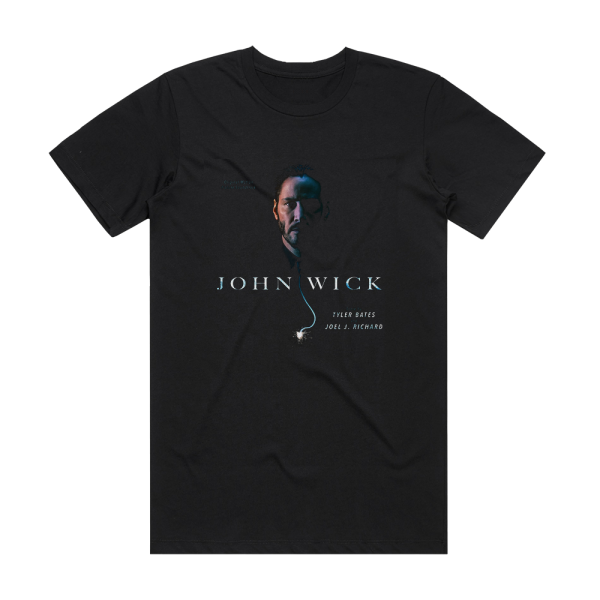 Tyler Bates John Wick Album Cover T-Shirt Black