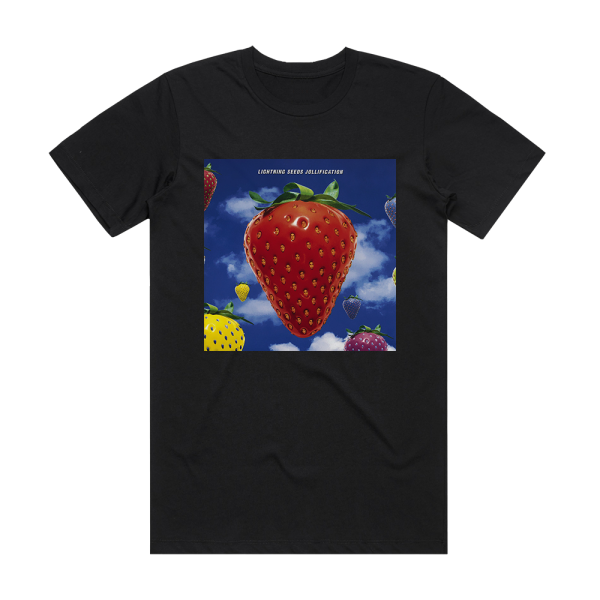 The Lightning Seeds Jollification Album Cover T-Shirt Black