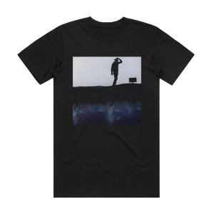 Saez Jours Tranges Album Cover T-Shirt Black