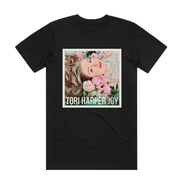 Tori Harper Joy Album Cover T-Shirt Black