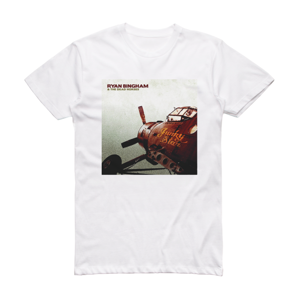 Ryan Bingham and The Dead Horses Junky Star Album Cover T-Shirt White