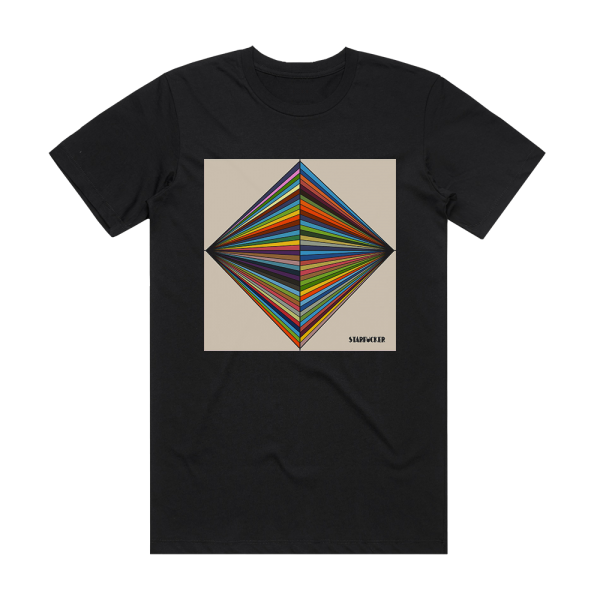 Starfucker Jupiter 1 Album Cover T-Shirt Black