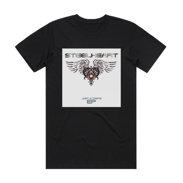 Steelheart Just A Taste Ep Album Cover T-Shirt Black