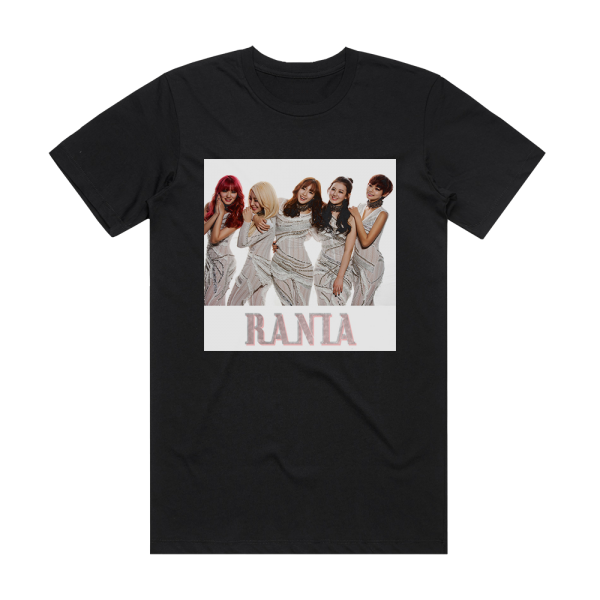 RaNia Just Go Album Cover T-Shirt Black