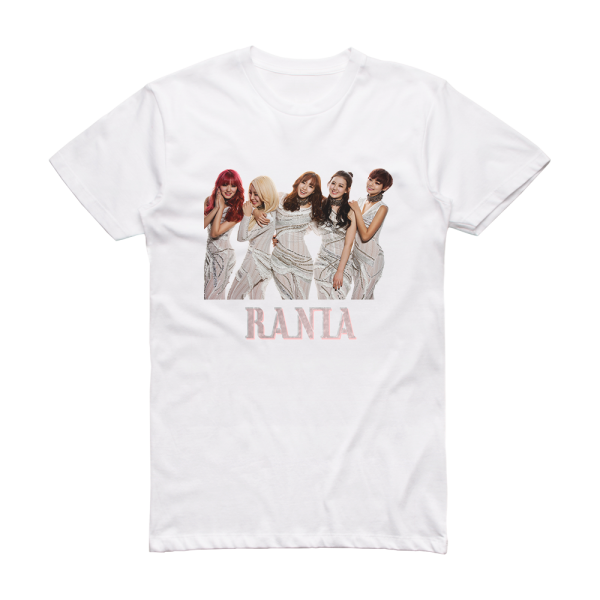 RaNia Just Go Album Cover T-Shirt White