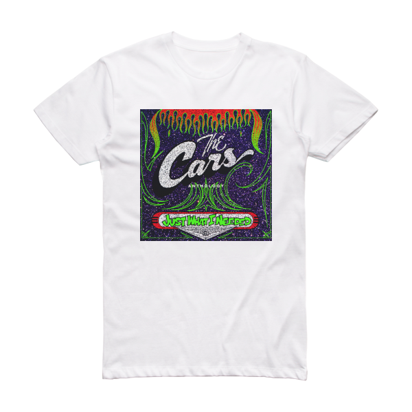 The Cars Just What I Needed The Cars Anthology Album Cover T-Shirt White