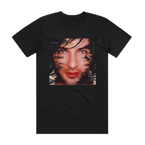 Tarkan Karma Album Cover T-Shirt Black