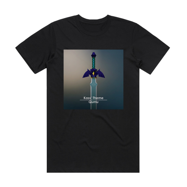 Qumu Kass Theme From The Legend Of Zelda Breath Of The Wild Album Cover T-Shirt Black