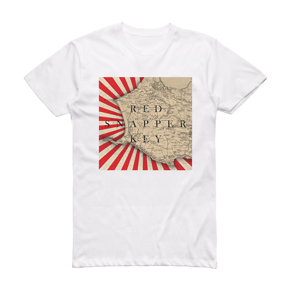 Red Snapper Key Album Cover T-Shirt White