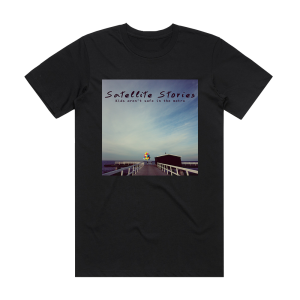 Satellite Stories Kids Arent Safe In The Metro Album Cover T-Shirt Black