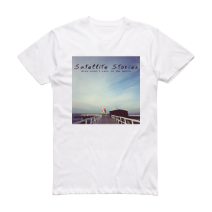 Satellite Stories Kids Arent Safe In The Metro Album Cover T-Shirt White