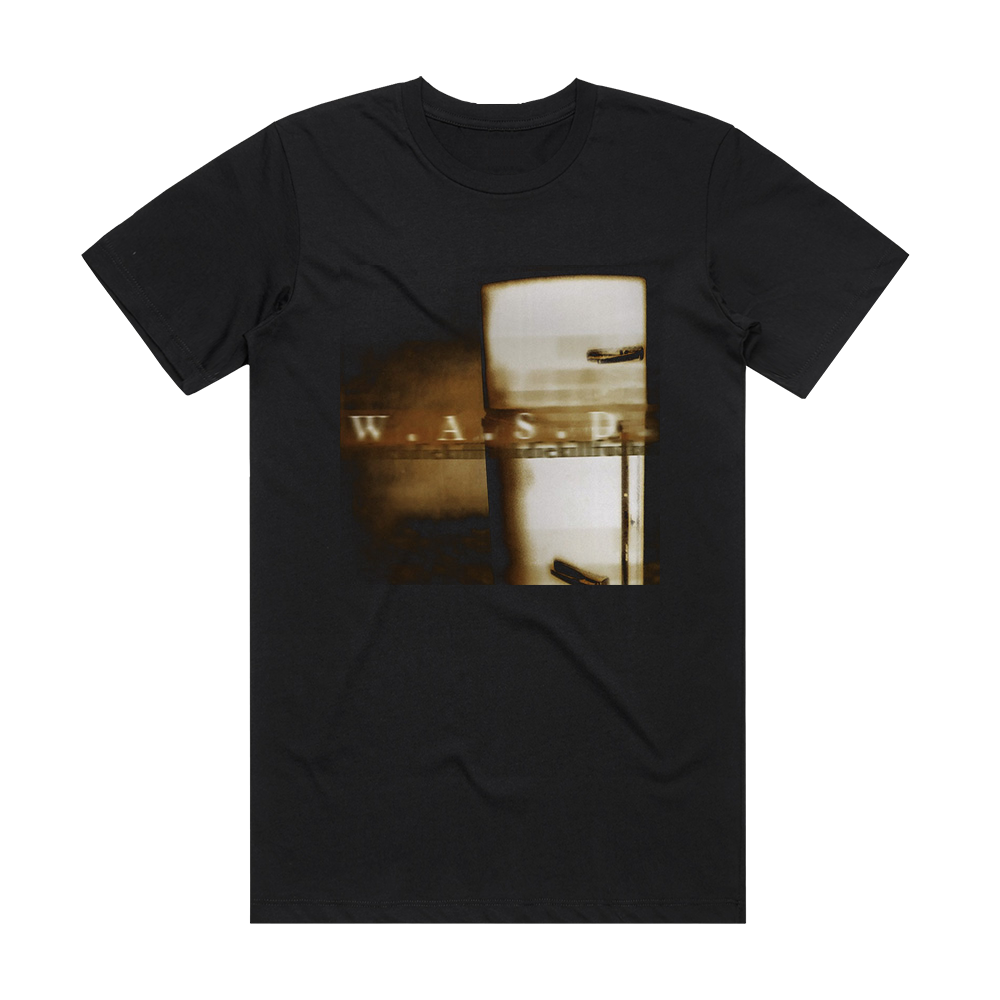 W A S P Kill Fuck Die Album Cover T-Shirt Black