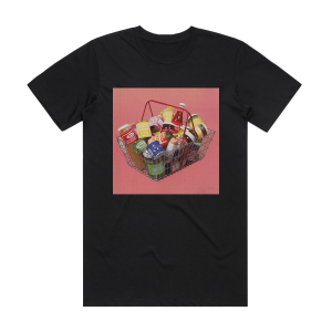 Pilote King Food Album Cover T-Shirt Black