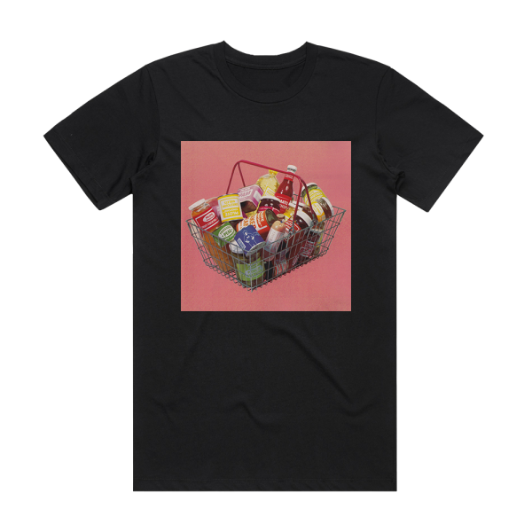 Pilote King Food Album Cover T-Shirt Black