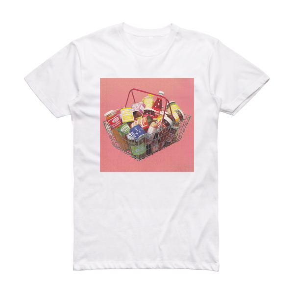 Pilote King Food Album Cover T-Shirt White