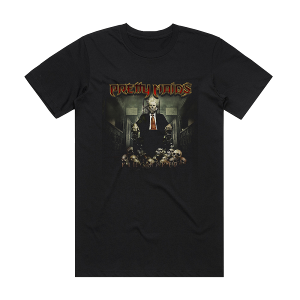 Pretty Maids Kingmaker Album Cover T-Shirt Black