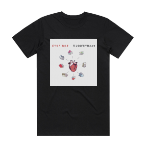Stef Bos Kloofstraat Album Cover T-Shirt Black