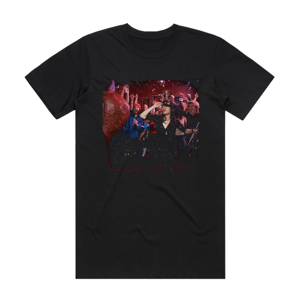 Thao with The Get Down Stay Down Know Better Learn Faster Album Cover T-Shirt Black