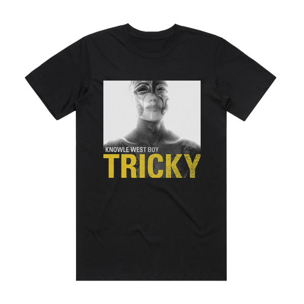 Tricky Knowle West Boy Album Cover T-Shirt Black