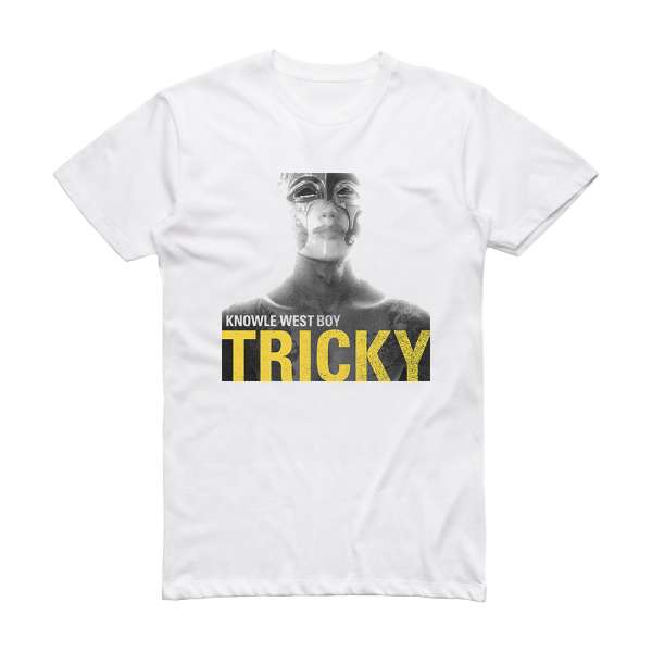 Tricky Knowle West Boy Album Cover T-Shirt White