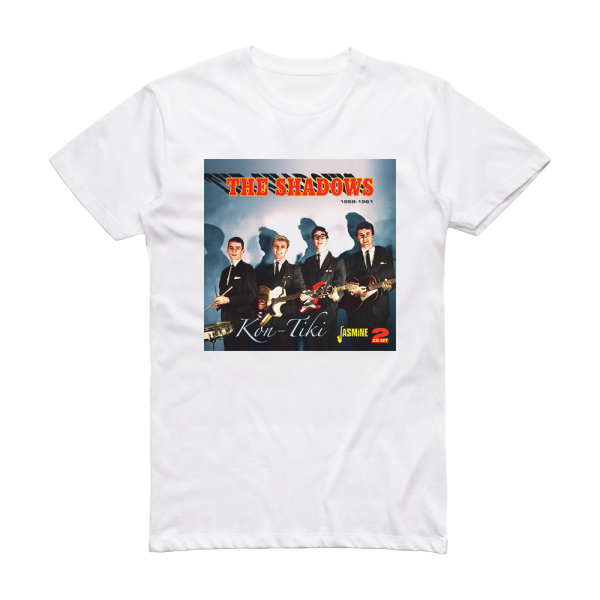 The Shadows Kon Tiki De Beste 1960 1980 Album Cover T-Shirt White