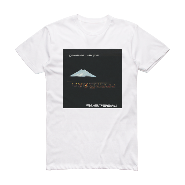 Quarashi Kristnihald Undir Jkli Album Cover T-Shirt White