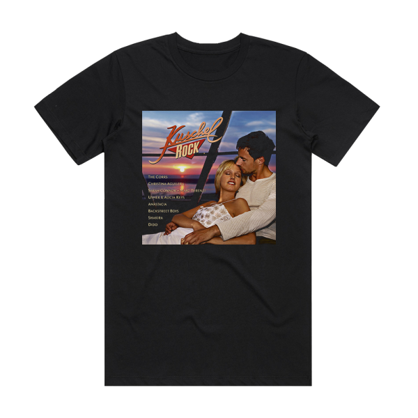 Various Artists Kuschelrock 19 Album Cover T-Shirt Black