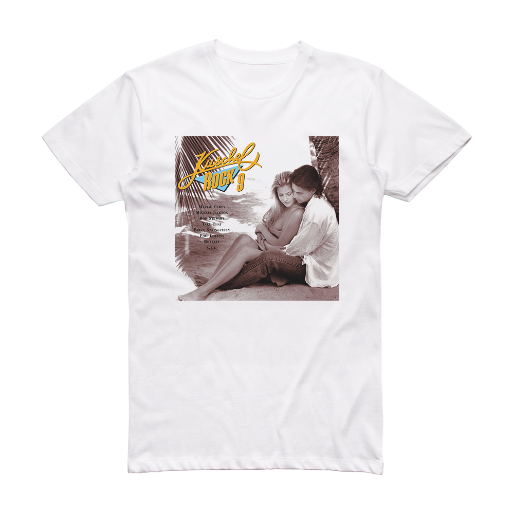 Various Artists Kuschelrock 9 Album Cover T-Shirt White – ALBUM COVER T ...