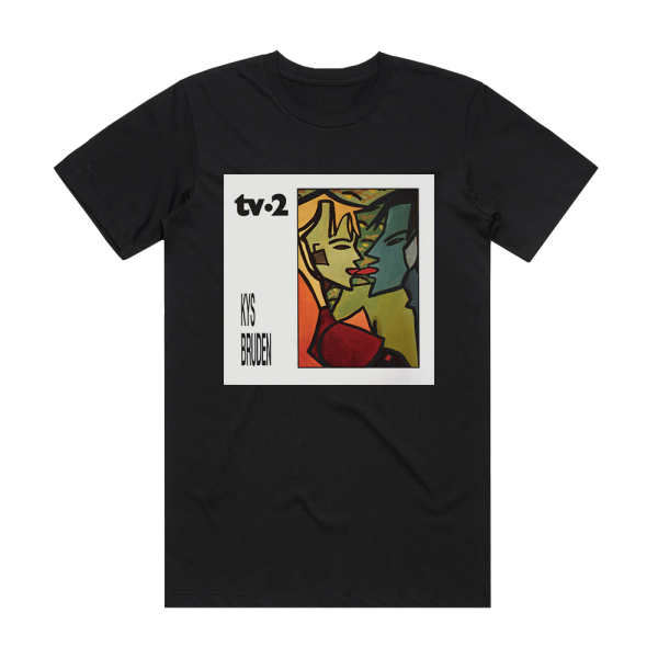 TV-2 Kys Bruden Album Cover T-Shirt Black