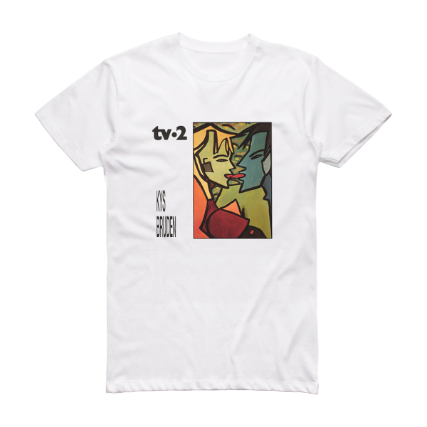 TV-2 Kys Bruden Album Cover T-Shirt White