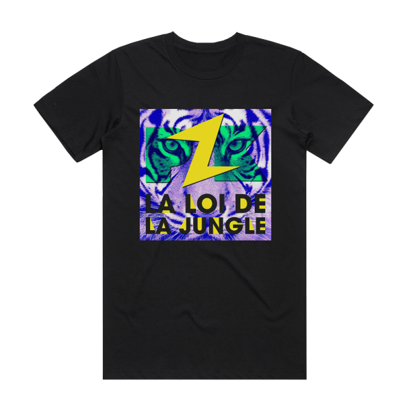 PZK La Loi De La Jungle Album Cover T-Shirt Black