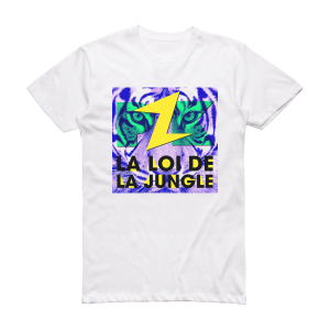 PZK La Loi De La Jungle Album Cover T-Shirt White