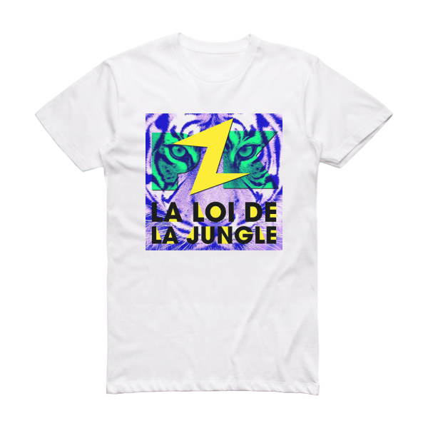 PZK La Loi De La Jungle Album Cover T-Shirt White