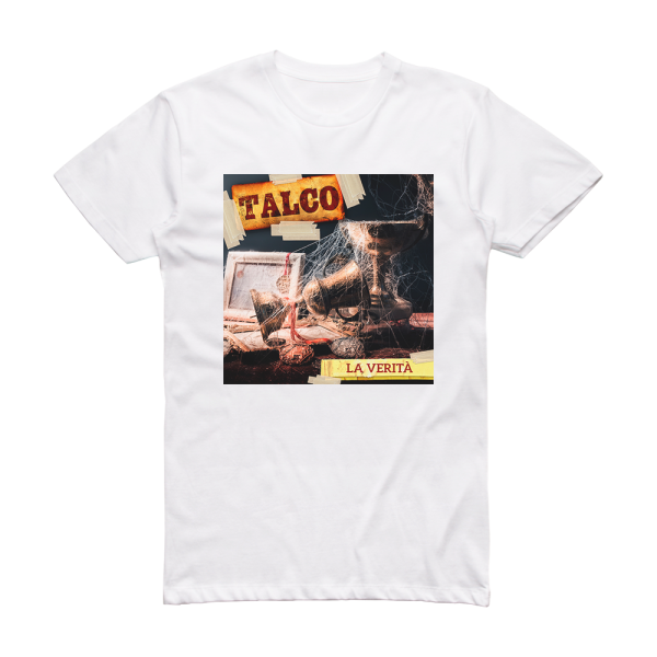 Talco La Verit Album Cover T-Shirt White