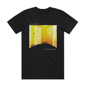 The Von Bondies Lack Of Communication Album Cover T-Shirt Black