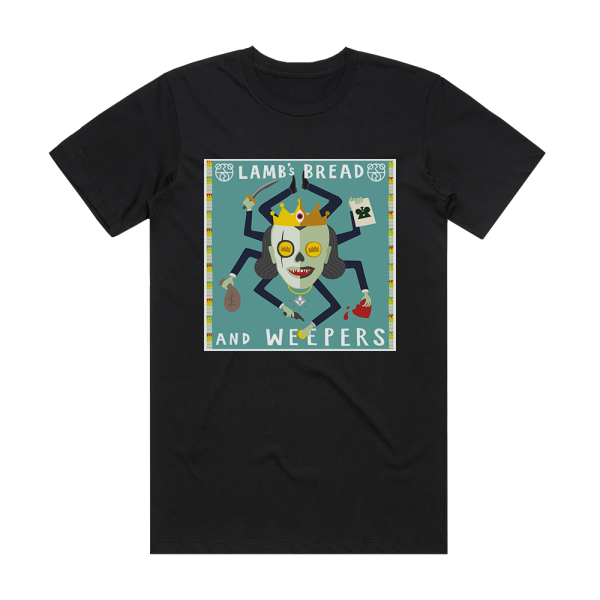 The 2 Bears Lambs Bread Weepers Album Cover T-Shirt Black