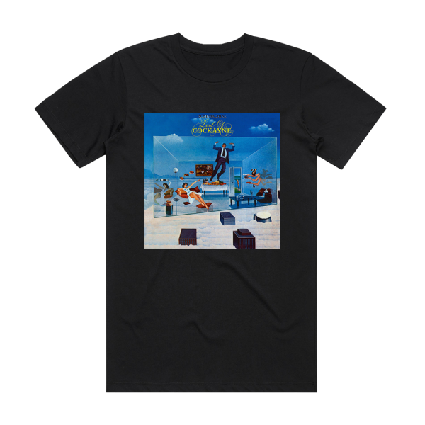 Soft Machine Land Of Cockayne Album Cover T-Shirt Black