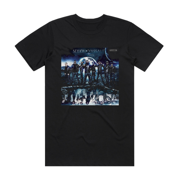 Sexion dAssaut Lapoge Album Cover T-Shirt Black