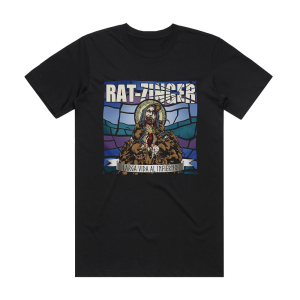 Rat-zinger Larga Vida Al Infierno Album Cover T-Shirt Black