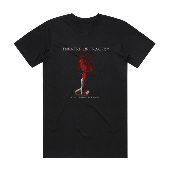 Theatre of Tragedy Last Curtain Call Album Cover T-Shirt Black