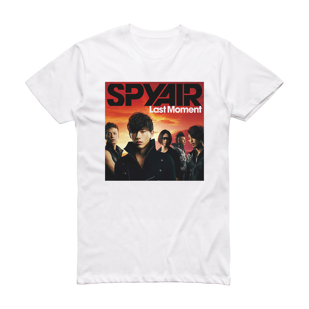 SPYAIR Last Moment Album Cover T-Shirt White