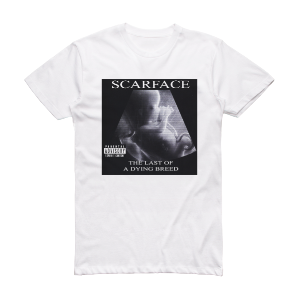 Scarface Last Of A Dying Breed Screwed Album Cover T-Shirt White