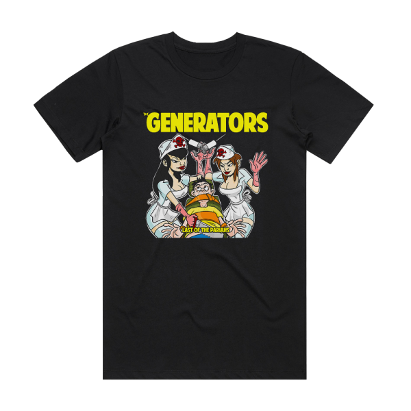 The Generators Last Of The Pariahs Album Cover T-Shirt Black