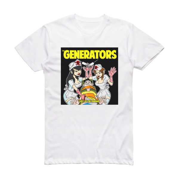 The Generators Last Of The Pariahs Album Cover T-Shirt White