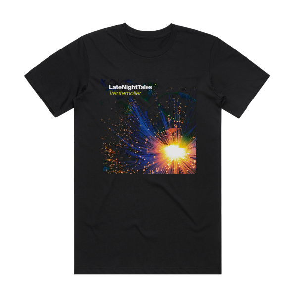 Trentemøller Latenighttales Trentemller Album Cover T-Shirt Black