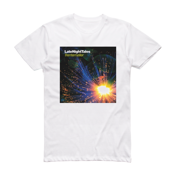 Trentemøller Latenighttales Trentemller Album Cover T-Shirt White